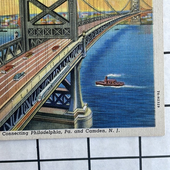 Vintage postcards (3) postmarked 1937, 1945:'Maid of the Mist', J.S. Steamer - Picture 11 of 12